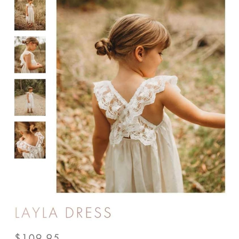 Lace Toddler Dress